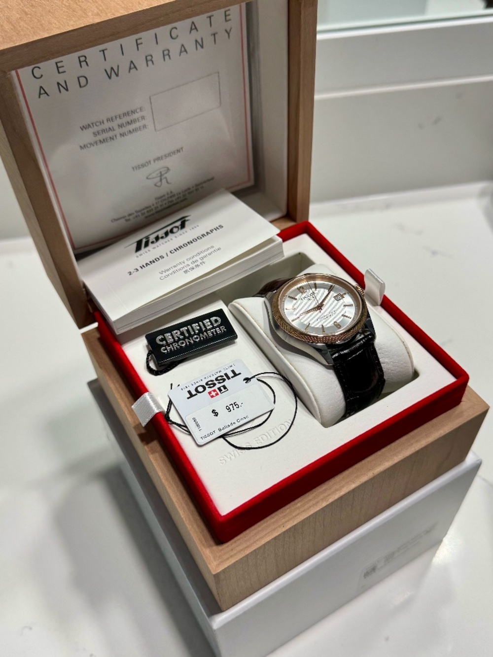 Tissot Ballade Powermatic 80 COSC Chronometer T108.408.26.037.0